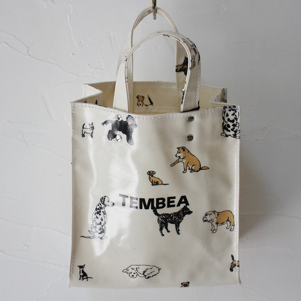 TEMBEA テンベア PAPER TOTE SMALL CLEAR #DOG-1 【送料無料