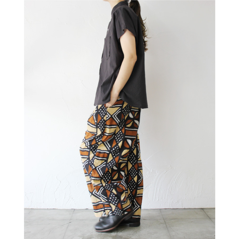 再入荷** ARTE POVERA アルテポーヴェラ インドハンドプリント2タック