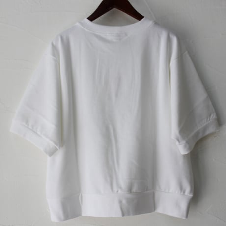 ARTE POVERA アルテポーヴェラ　ミニ裏毛半袖トレーナー　＃ホワイト、ネイビー