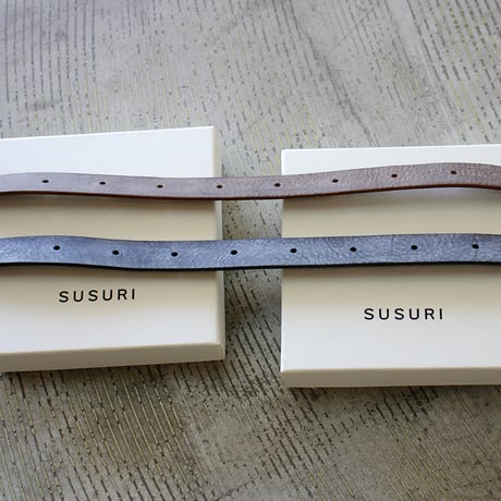 SUSURI ススリ　リップルベルト　#brown , black