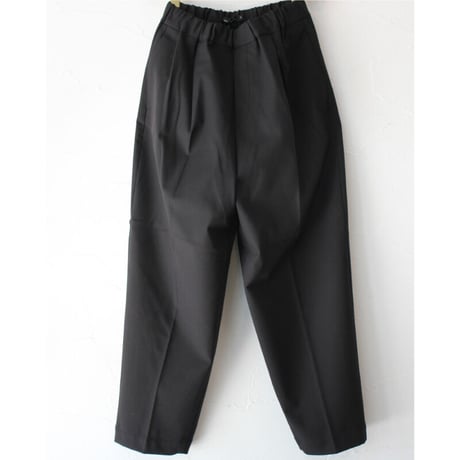 TRAVAIL MANUEL トラバイユマニュアル　T/Rツイルズートパンツ　#チャコールグレー、ブラック　【送料無料】