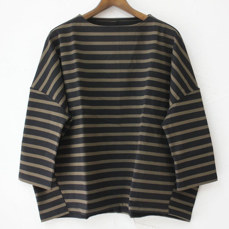 またまたまた再入荷** LinenYa リネンヤ デラヴェボーダー長袖Tシャツ