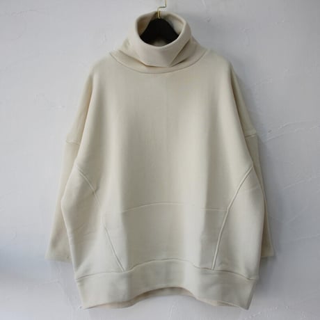 **再入荷** Linenya リネンヤ　ボリュームネックプルオーバー　#アイボリー　【送料無料】