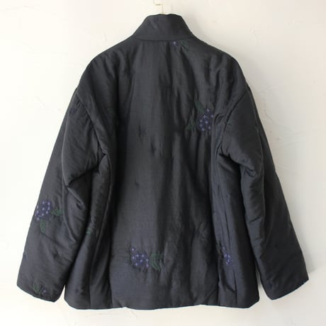 ASEEDONCLOUD アシードンクラウド　Sankayo embroidery quilt jacket #navy