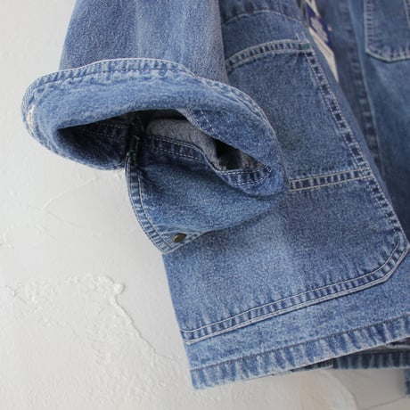 HERCULES ヘラクレス　CHORE JACKET 10ozデニムカバーオール #Wブリーチ加工　【送料無料】