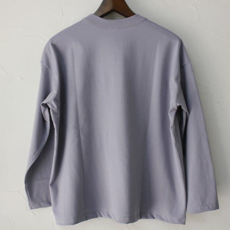 TRAVAIL MANUEL トラバイユマニュアル　クラシック天竺長袖バインダーTシャツ