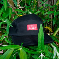 CLASSIC RED LOGO CAMPCAP / BLACK