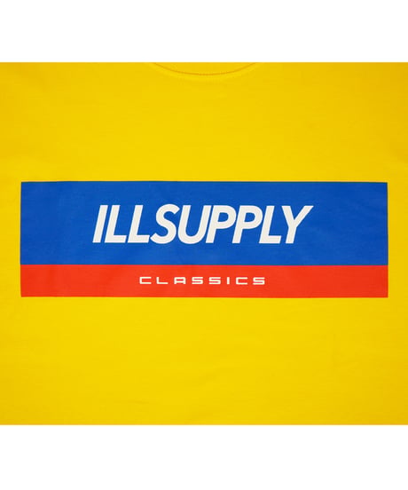 CLASSIC TRICOLORE COLOR TEE / YELLOW