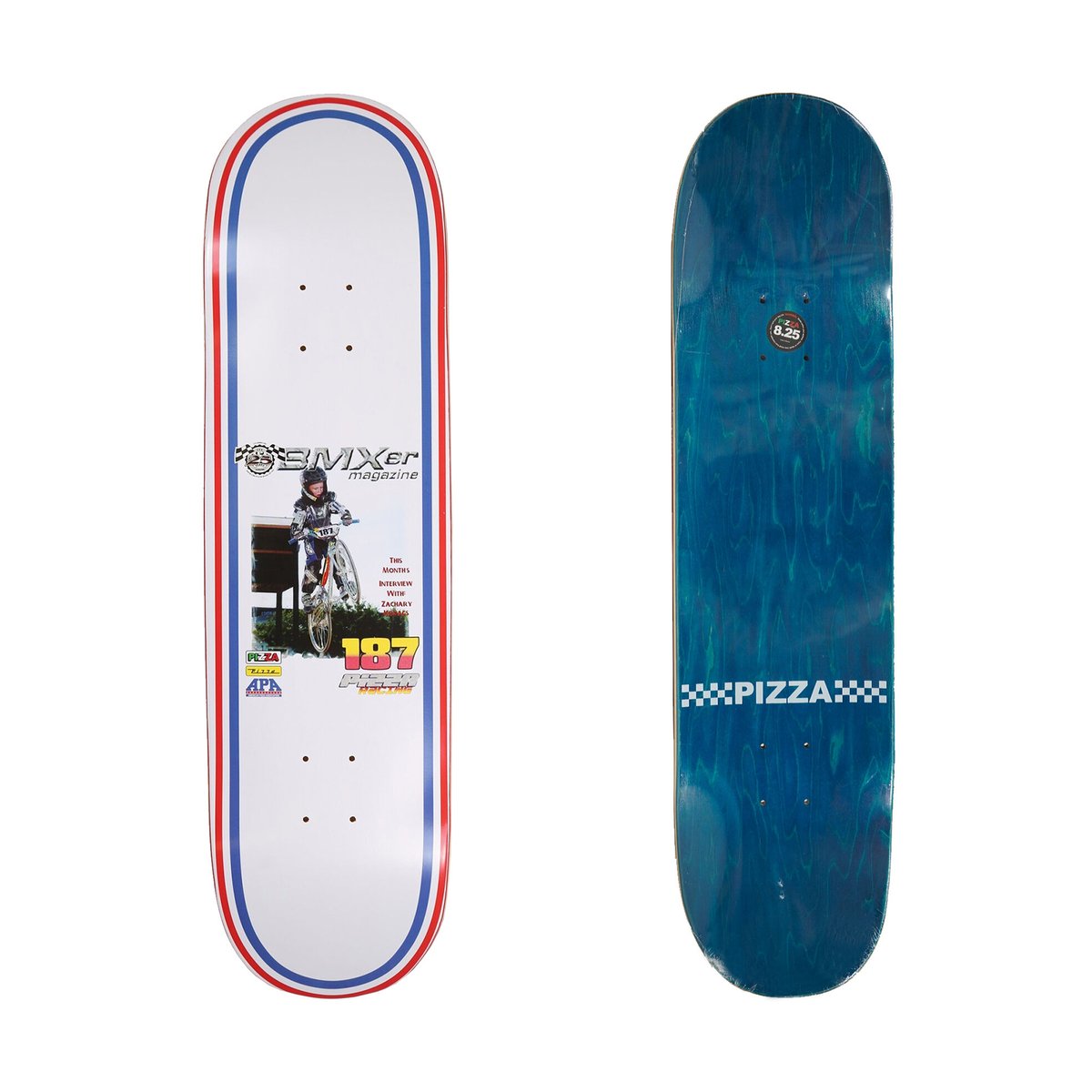 PIZZA SKATEBOARDS DUCKY KOVACS BMXER 8.25 inc | PIZZA SKATEBOARDS DUCKY KOVACS BMXER 8.25 inc |