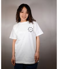 FROSCH_NUTS "1970's" TEE / WHITE