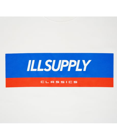 CLASSIC TRICOLORE COLOR TEE / WHITE