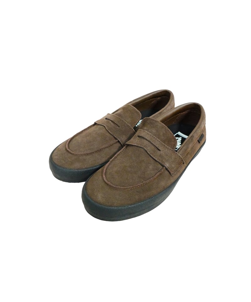 vans skate loafer suede 27cmスエードプロモデル 茶色 VANS SKATE LOAFER SUEDE BROWN/BLACK VN000VA6Y49