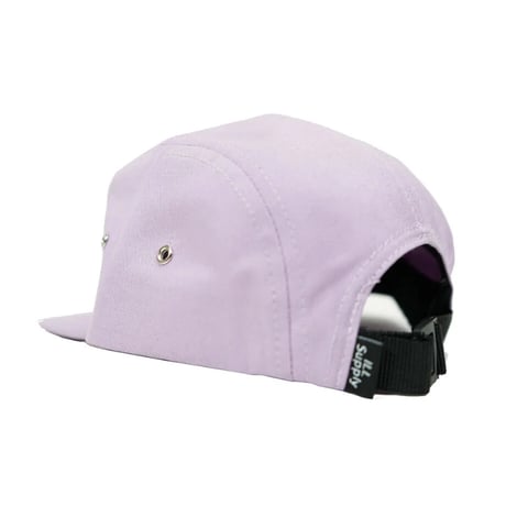 EMBROIDERY LOGO CAMP CAP / LIGHT PURPLE