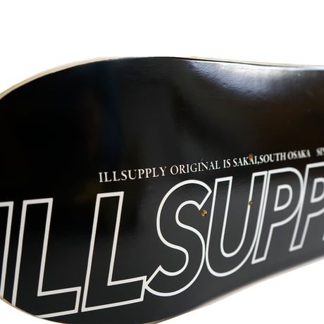 ILLSUPPLY REPEAT OUTLINE LOGO OG DECK / 8.0"