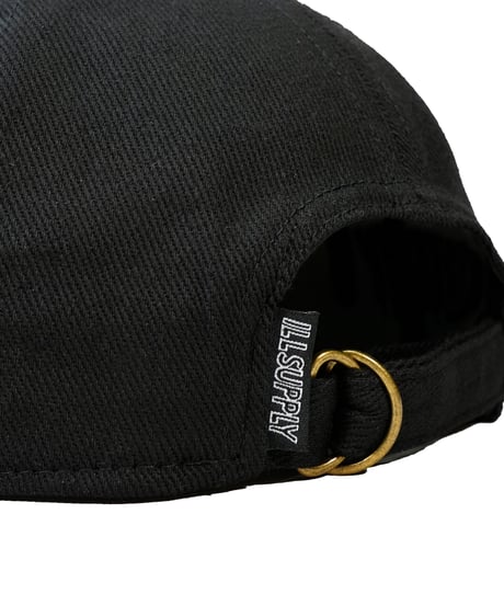 CITY 6PANEL CAP / BLACK