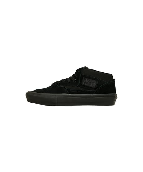 VANS SKATE HALF CAB / BLACK & BLACK