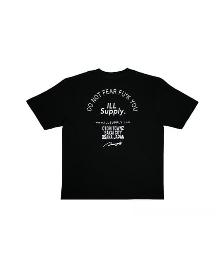 LETTER LOGO TEAM TEE / BLACK