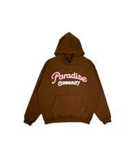 PARADISE COMMUNITY HOODIE / BROWN