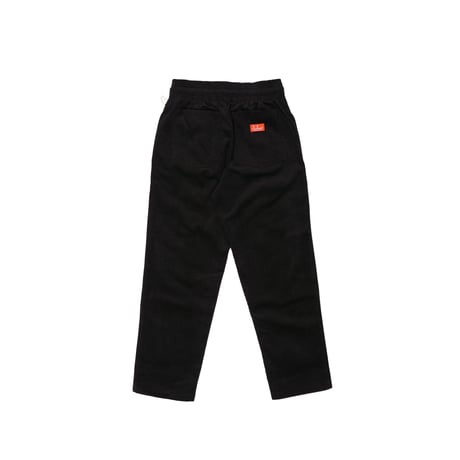 PIZZA X COOKMAN EMOJI BAGGY CORDUROY PANTS / BLACK