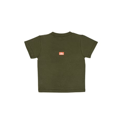 BLACK JAPAN "MATSUDA" KIDS TEE / ARMY GREEN