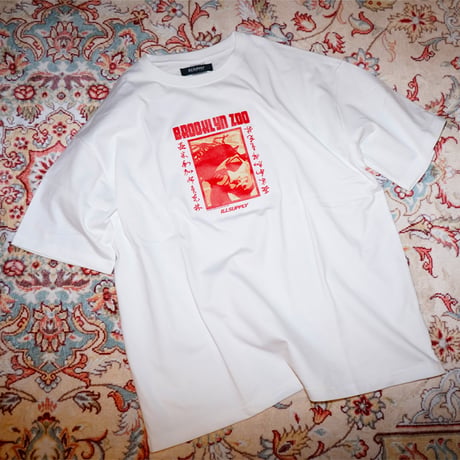 O.D.B. BROOKLYN ZOO OVERSIZE TEE / WHITE