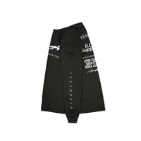 LETTER LOGO TEAM LONG TEE / SUMI BLACK
