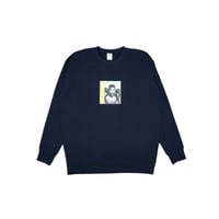 SMILE BOXER SWEATSHIRT / DARK NAVY