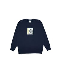 SMILE BOXER SWEATSHIRT / DARK NAVY