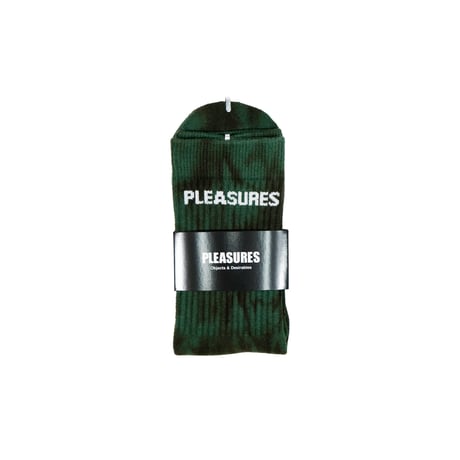 PLEASURES INDIE DYE SOCKS / HUNTER