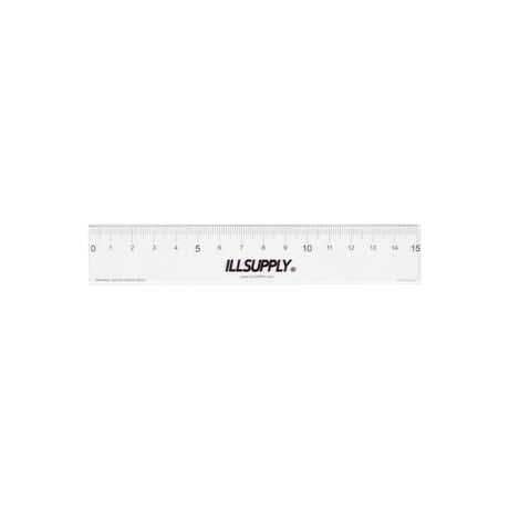 ILLSUPPLY RULER / CLEAR
