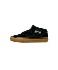 VANS SKATE HALF CAB / BLACK & GUM & WHITE