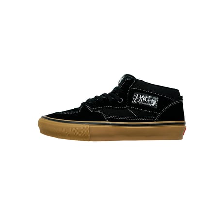 VANS SKATE HALF CAB / BLACK & GUM & WHITE