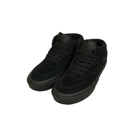 VANS SKATE HALF CAB / BLACK & BLACK