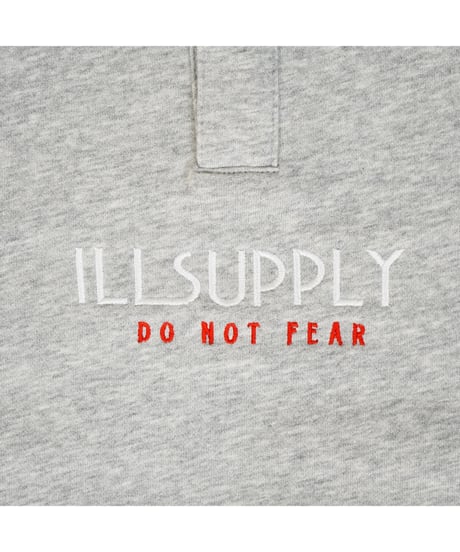 POLO NECK LOOSE SWEATSHIRT / GRAY