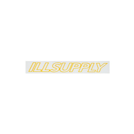 ILLSUPPLY® OUTLINE LOGO CUTTING STICKER