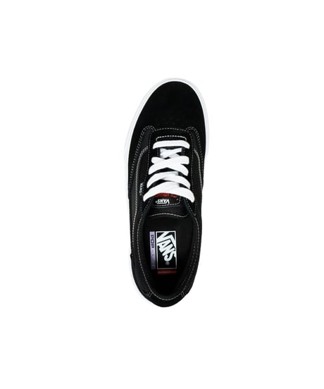 VANS SKATE CURREN CAPLES SHOE / GUM BLACK & WHITE