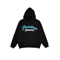 PARADISE COMMUNITY HOODIE / BLACK