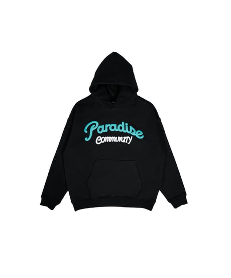 PARADISE COMMUNITY HOODIE / BLACK
