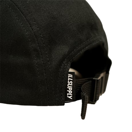 CLASSIC RED LOGO CAMPCAP / BLACK