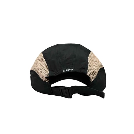 NYLON CYCLING CAMP CAP / BLACK