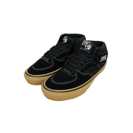 VANS SKATE HALF CAB / BLACK & GUM & WHITE