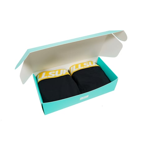 SIDE LOGO UNDERWEAR (2pac) / BLACK