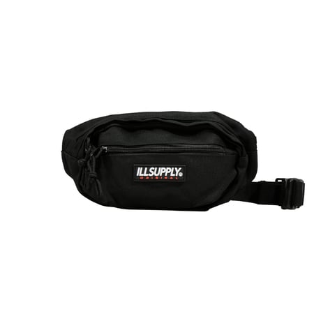 ILLSUPPLY WATERPROOF WAIST BAG / BLACK