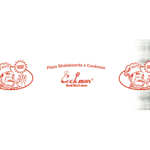 PIZZA X COOKMAN EMOJI BAGGY CORDUROY PANTS / BL
