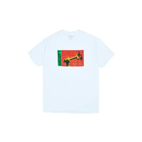PLEASURES HAMMERED TEE /  WHITE