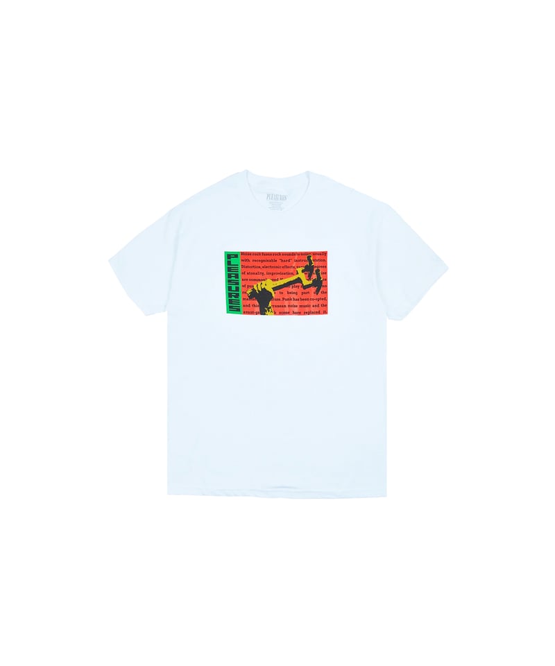 新品 PLEASURES HAMMERED T-SHIRT ホワイト L PLEASURES HAMMERED TEE / WHITE | ILLSUPPLY