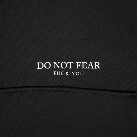 DO NOT FEAR KIDS HOODIE / BLACK