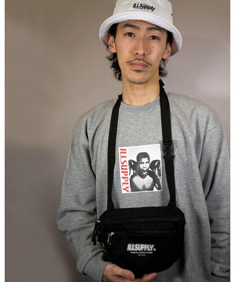 SMILE BOXER SWEATSHIRT / GRAY