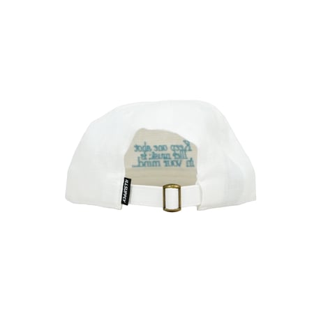 KEEP ONE SHOT LINEN SNAPBACK CAP / NATURAL