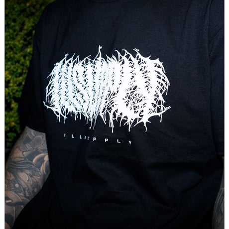 ILLSupply DEATH METAL LOGO TEE / BLACK